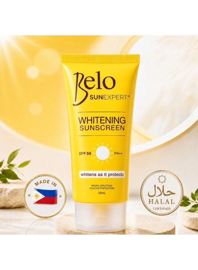Belo SunExpert Whitening Sunscreen SPF50 PA++ 50ml – Brightening & Sun Protection - Image 5