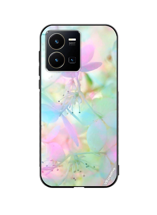Protective Case Cover For Vivo Y35 Flower Design Multicolour
