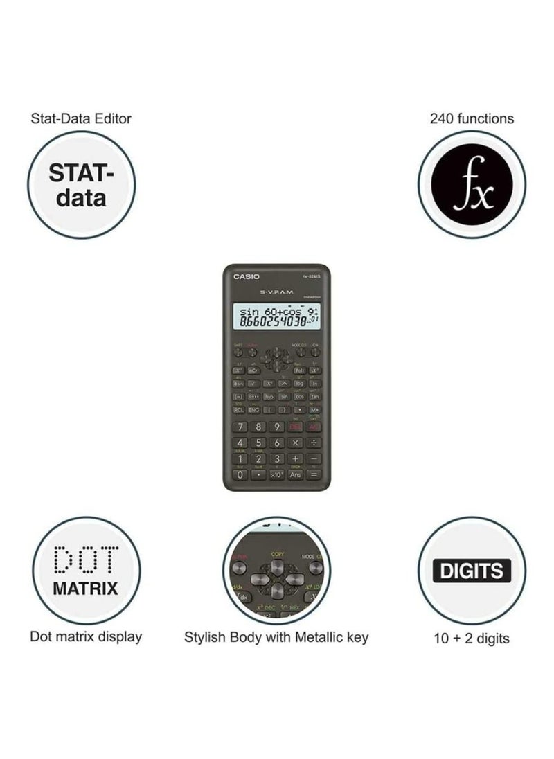 CASIO - FX-82MS  2ND EDITION - Image 1