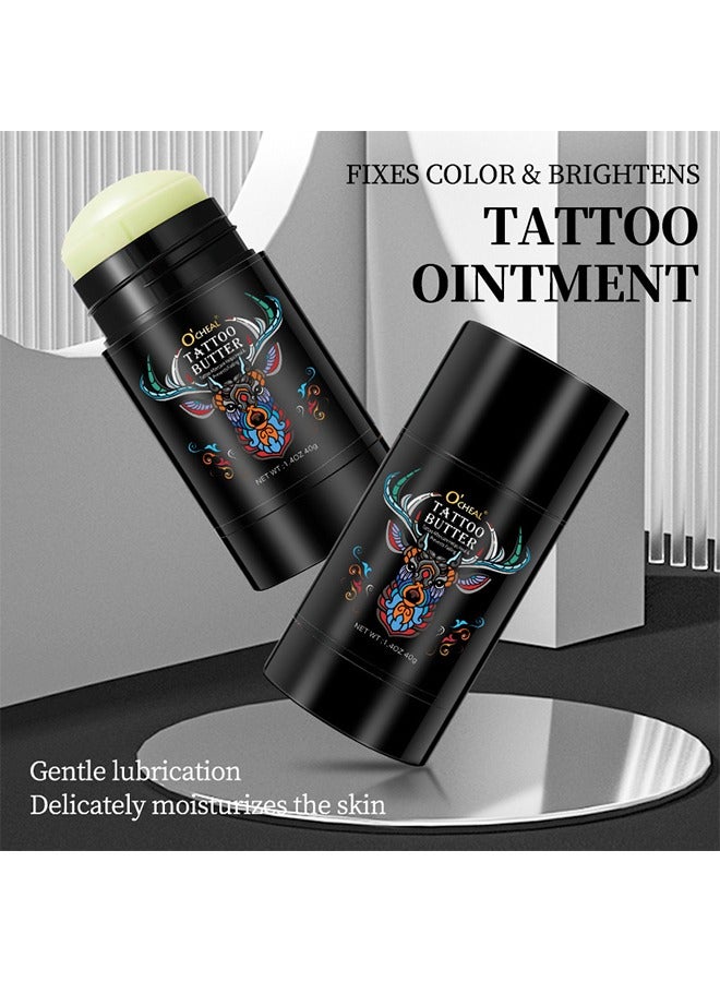 OCHEAL Tattoo Butter ，aftercare balm,moisturizer healing tattoo care cream,safe,natural brightener tattoo cream for color enhance - Image 3