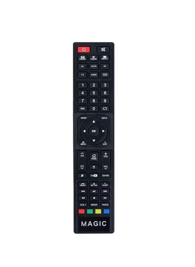 Magic Universal TV Remote Control – Compatible with Multiple LED & Smart TV Brands, Supports Multynet and Changhong Ruba, Plug-and-Play Design, Easy Replacement for Original Remote - Image 1