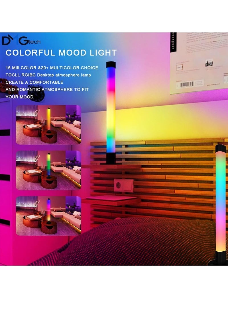 DMG TECH - DMG 2 Pack Smart Light Bars, WiFi LED Strip, RGB Gaming Light with Alexa and Google, Sync with Music/Videos/Games, App Remote Control, Gaming Light with Scene Mode and Music Mode, 2 Glow Sticks - Image 1