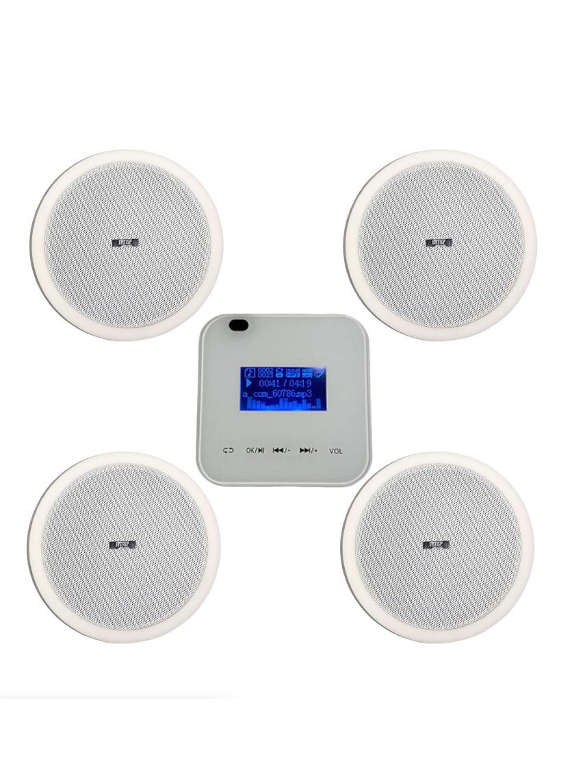 Generic Sound System 4 ceiling speakers and wall amplifier Touch from ...