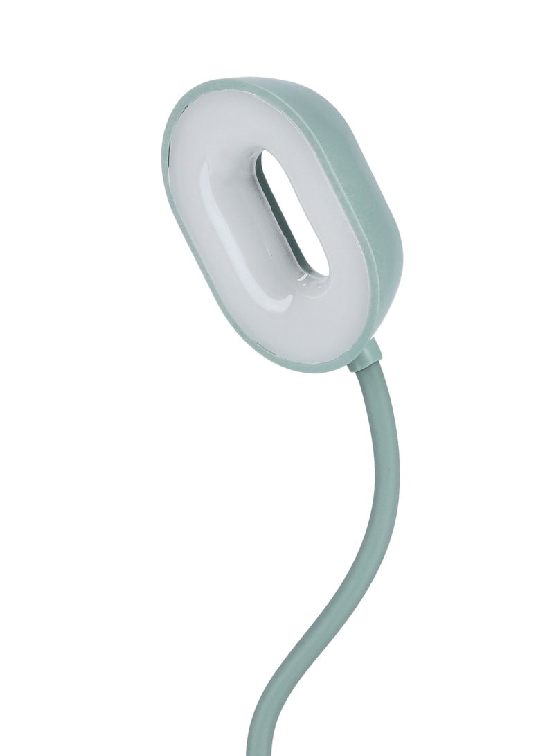 Olsermark 2-in-1 LED Desk Lamp with Mini Fan, Flexible Neck, OMF1827 - Image 4