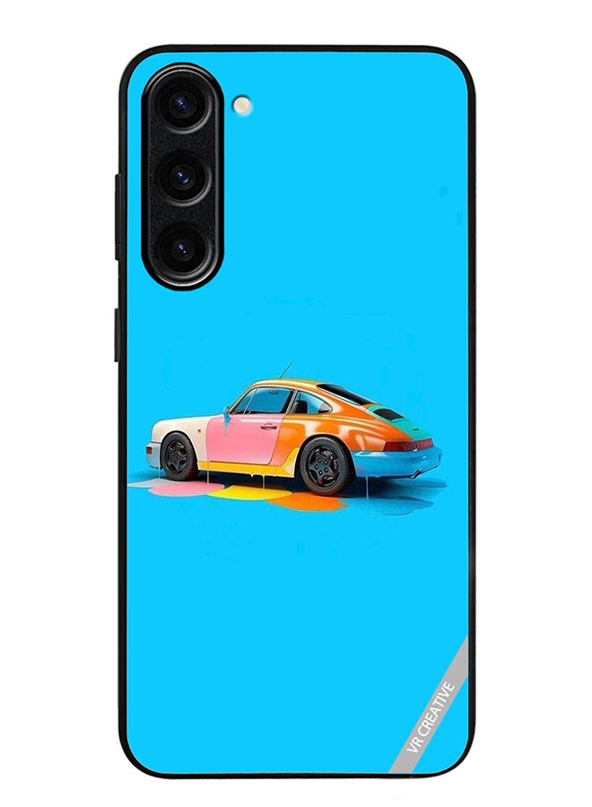 VR CREATIVE Protective Case Cover For Samsung Galaxy S24 Car Design Multicolour - Image 1