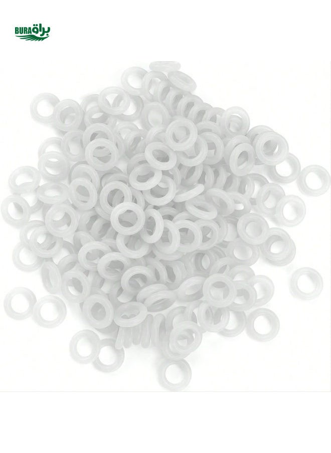 120Pcs Keycap Black O Ring Rubber Sound Dampeners Keyboard O-ring Switch Silencer Ring Buffer Sound Dampeners For Cherry MX Keyboard Damper Replacement Noise Reduction Seal (Free gift 1 key cap puller)
