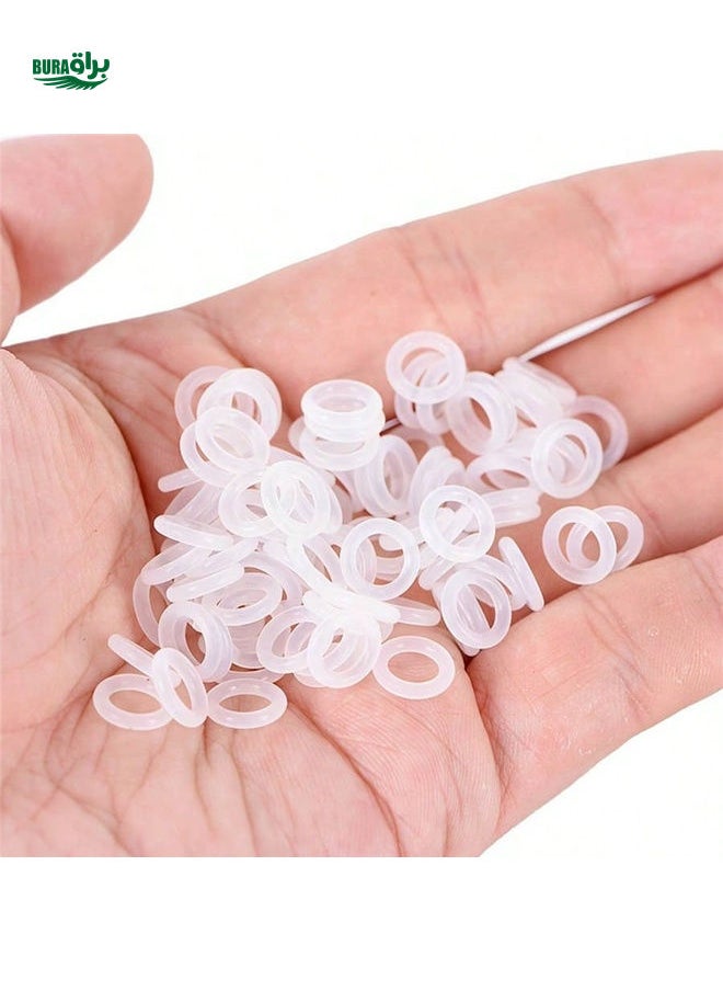120Pcs Keycap Black O Ring Rubber Sound Dampeners Keyboard O-ring Switch Silencer Ring Buffer Sound Dampeners For Cherry MX Keyboard Damper Replacement Noise Reduction Seal (Free gift 1 key cap puller)
