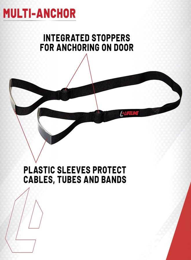 Lifeline Fitness Multi-Anchor – Versatile Resistance Band Anchor for Doors, Poles, Beams, and Outdoor Workouts - Image 2