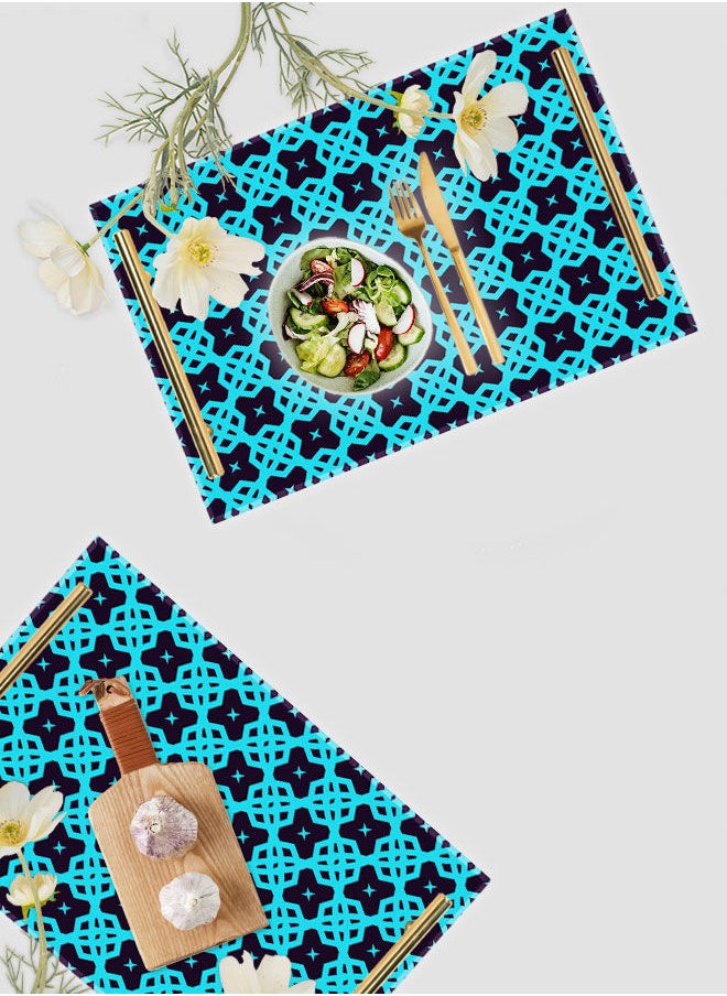 LOWHA Decorative Acrylic Serving Tray with Gold Color Metal Handles Lines Ornament Pattern 20x30cm  - Image 4