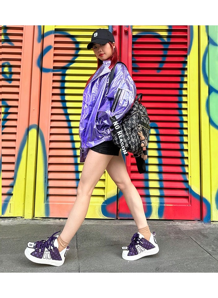 KUYING New Thick Sole Elevated Board Shoes  - Image 4