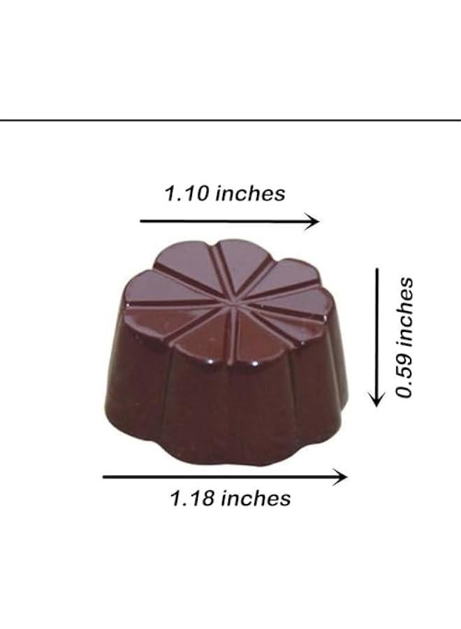 Beauenty Polycarbonate Chocolate Mold DIY Candy Mould Clear Hard Plastic Bakeware Pastry Tools Clover Flower (19341) - Image 2