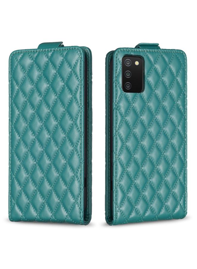 S-TOP Case For Samsung Galaxy A20s / A03s Diamond Lattice Vertical Flip Leather Phone Case - Image 1