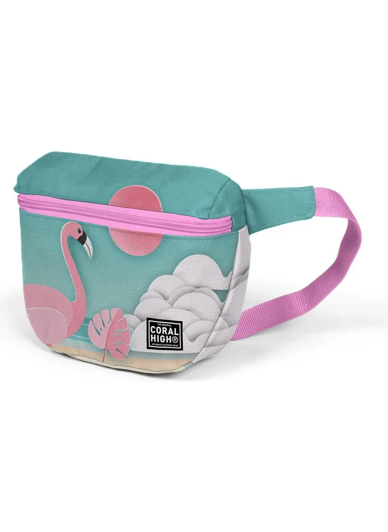 كورال هاي Green Flamingo Waist Bag 22591