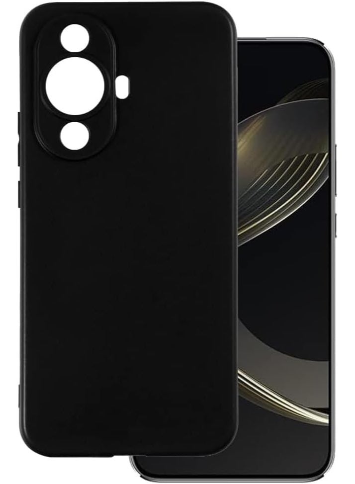 Protective Cover For Huawei Nova 11 Pro , Slim Fit Soft Back TPU Case Flexible Silicone Cover Compatible For Huawei Nova 11 Pro - Black