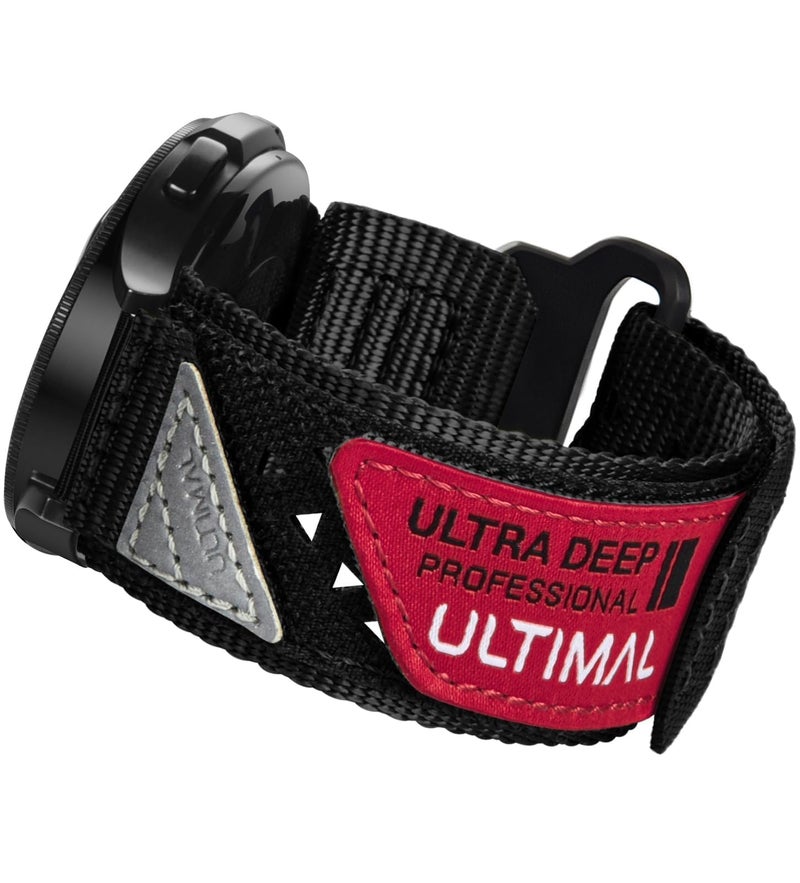 ULTIMAL Nylon Sport Strap Compatible with Samsung Galaxy Watch Ultra 47mm – Breathable Smartwatch Band for Men & Women - Image 2
