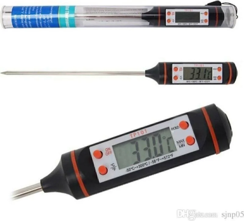 Proithalat Proimport Digital Food Thermometer Liquid Food Meat Water Milk Food Temperature Meter - With Special Box