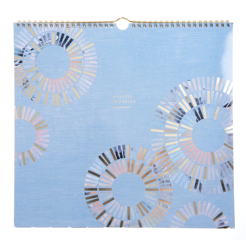 russell+hazel 2025 Spiral Burst Hanging Wall Calendar (January 2025 – December 2025), 13.25” x 12.25" - Image 5
