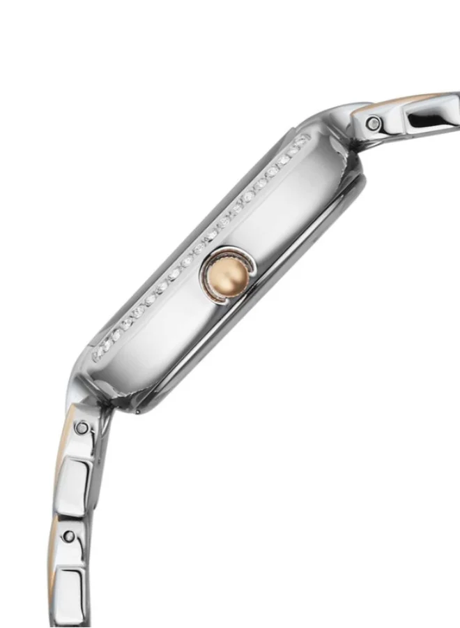 TITAN  Titan Raga Showstopper Quartz Analog Silver Dial Two Toned Metal Strap Watch For Women 95347km01  | Best Price UAE