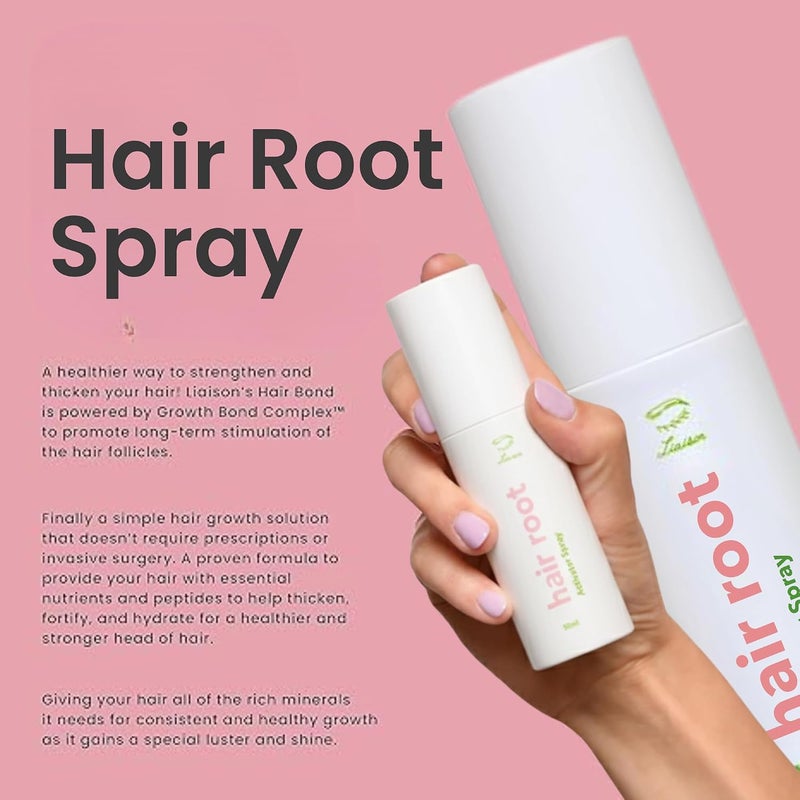 Liaison Hair Growth Spray for Women - Volumizing & Thickening Formula for Fast Growth, Strengthens Follicles & Promotes Healthy Hair - Reduces Thinning and Breakage - Image 2
