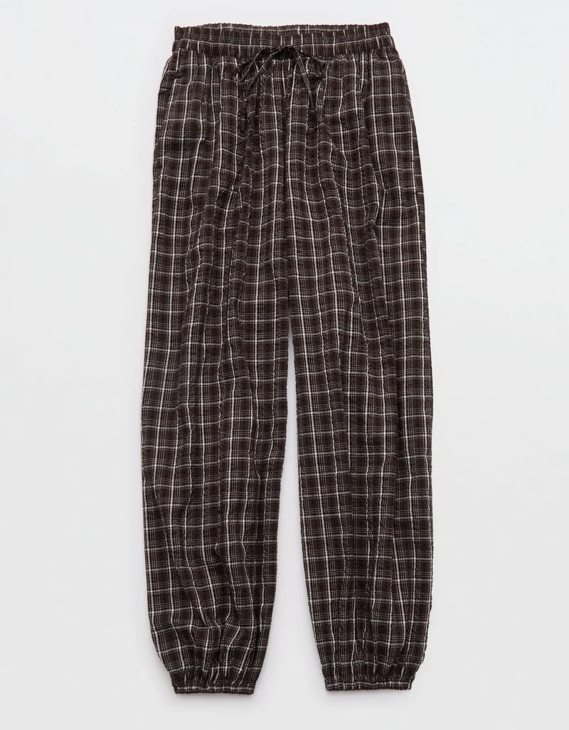 Aerie  Aerie Seersucker Balloon Pant for Women | Best Price UAE