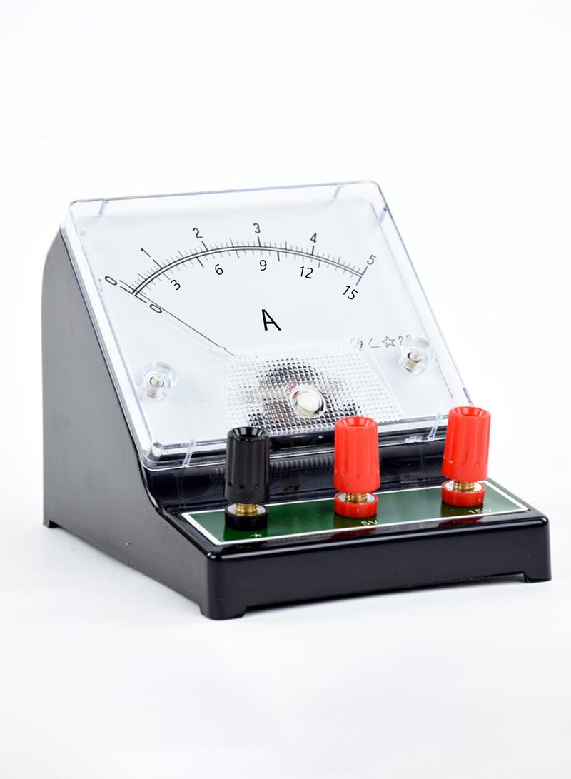 King Mariot Dual Range Ammeter D.C | 0-5 / 0-15 | Accurate Readings | Large Clear Meter Face | Versatile Student Meter | Ideal for Classroom and Laboratory Use | Easy Viewing - Image 1