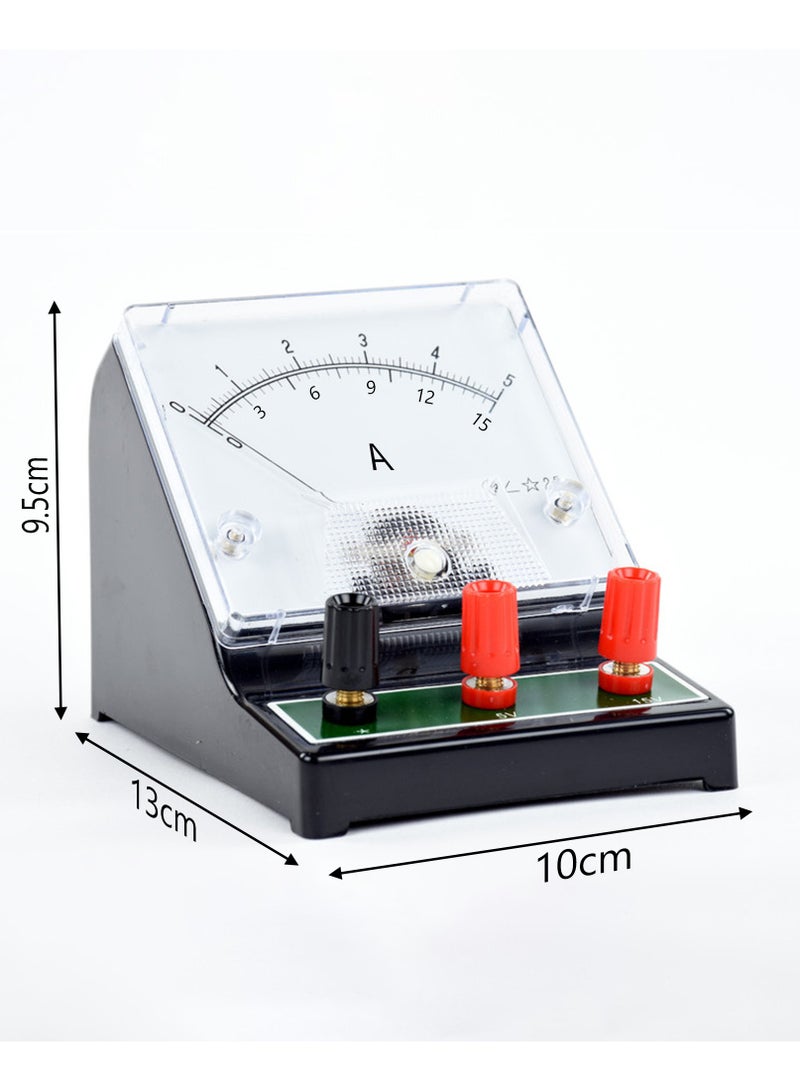 King Mariot Dual Range Ammeter D.C | 0-5 / 0-15 | Accurate Readings | Large Clear Meter Face | Versatile Student Meter | Ideal for Classroom and Laboratory Use | Easy Viewing - Image 2
