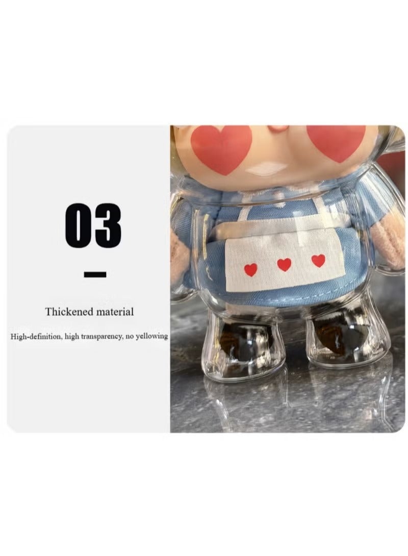 CRYBABY Cry Again Series Collector-Grade Doll Display Case | Acrylic Showcase Box | Anti-Oxidation & Scratch-Proof Custom Size（Case only) - Image 5