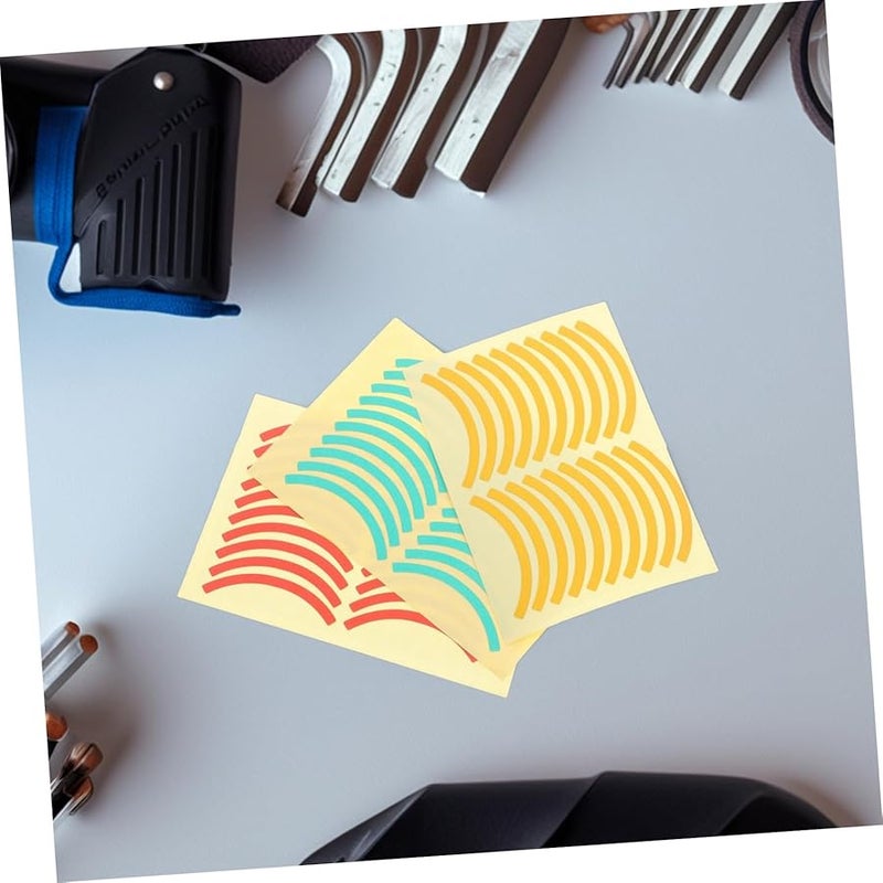 60 قطعة ملصقات تعريفية لعدادات الضغط ملصقات لاصقة للاستخدام الصناعي - Image 5