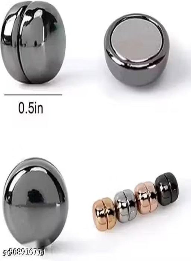 TREXEE (Pack of 2 Pair/4 Pcs) Hijab Magnetic Pin Round - Image 4