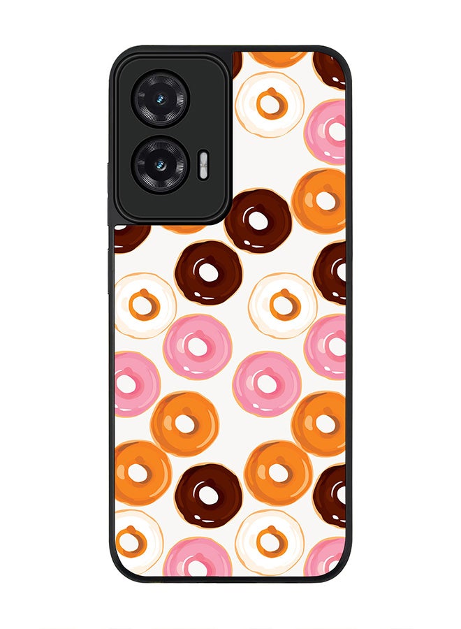 Stylizedd For Motorola Moto G35 Case,Slim fit Camera Protection, Shockproof Thin Phone cover  - Donut Drops