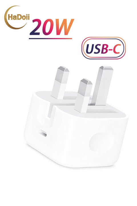 IPhone Charger Fast Charging | 20W USB-C Travel Power Adapter Compatible for iPhone 16/15/14/14 Pro/14 Pro Max/14 Plus/13/12/SE2020/11/XR/XS Max/X/iPad,Samsung Galaxy And all Type C Phones