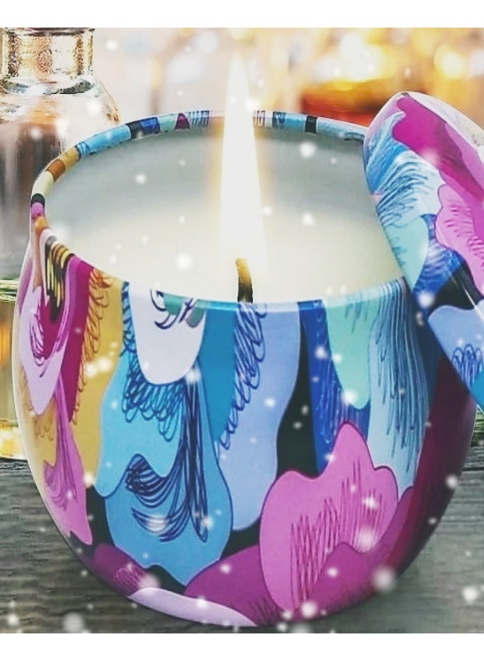 Nine Scented Candles Suitable For Birthday Wedding Party Supplies Home Decor Soy Aromatherapy Candles Ideal For For Gifts Burning Time 30-35 Hours - Image 1