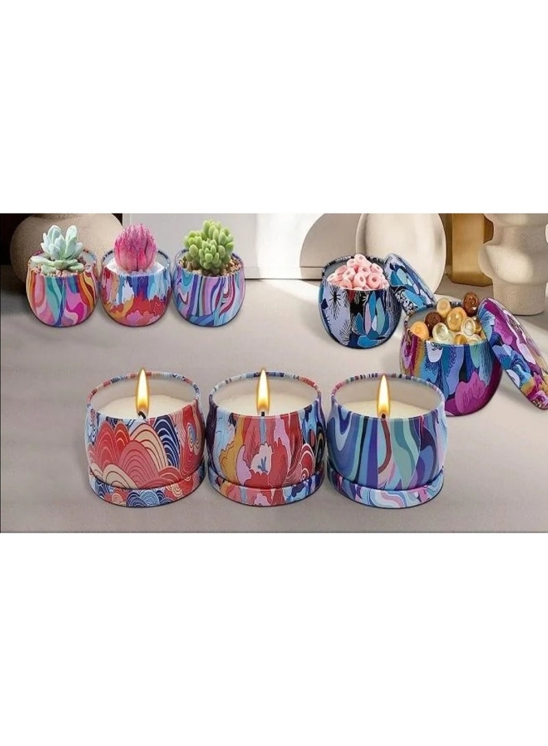 Nine Scented Candles Suitable For Birthday Wedding Party Supplies Home Decor Soy Aromatherapy Candles Ideal For For Gifts Burning Time 30-35 Hours - Image 5