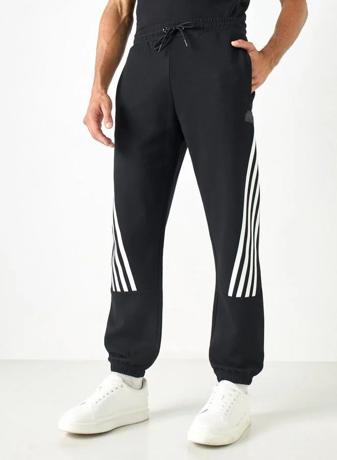 Kappa Logo Detail Joggers with Drawstring Closure
