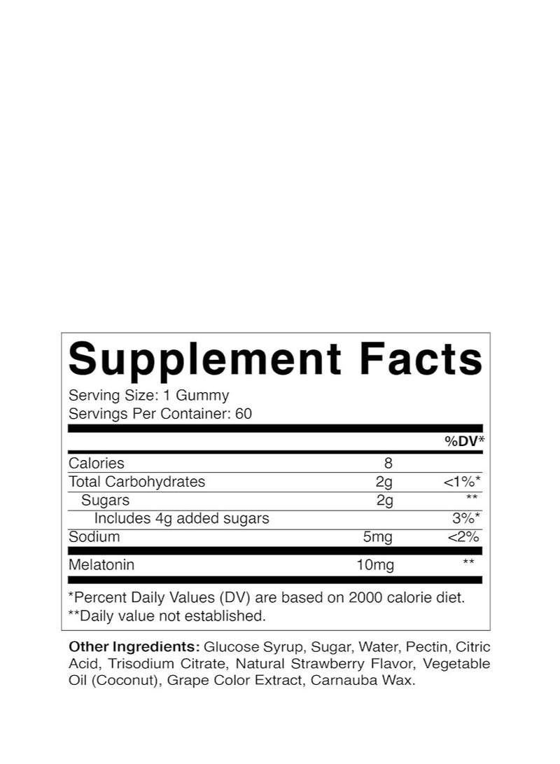 Vitamatic Melatonin 10 mg per Gummy - Image 2