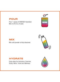 CWENCH HYDRATION Cwench Hydration Electrolyte Mix + BCAA - Rainbow Swirl 7g x 10 Count  - Image 4