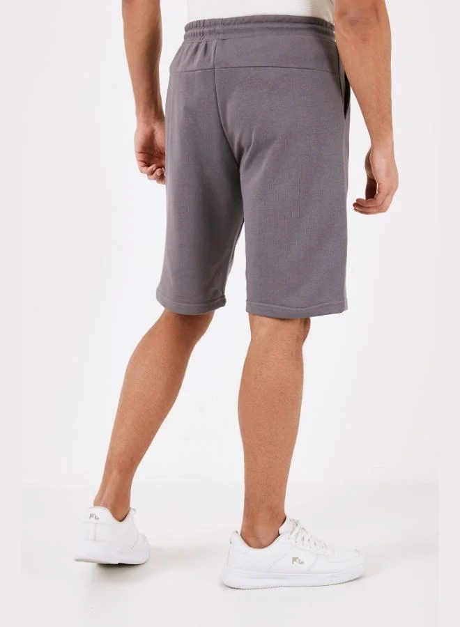 Buratti  Buratti Cotton Waist-Tie Pocket Regular Fit Short Men's SHORT 5908042 for Men | Best Price UAE