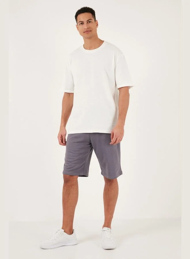 Buratti  Buratti Cotton Waist-Tie Pocket Regular Fit Short Men's SHORT 5908042 for Men | Best Price UAE