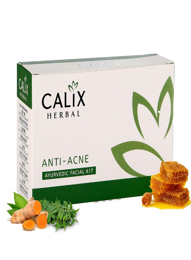 كلاليكس هيربال مجموعة كاليكس العضوية العشبية للعناية بالوجه، مضادة لحب الشباب، بتركيبة أيورفيدية، تحتوي على النيم والعسل | مجموعة صغيرة للعناية بالوجه للنساء والرجال، مناسبة لجميع أنواع البشرة - (مجموعة من 5 قطع) (50 غرام) - عبوة من 3 قطع - Image 2