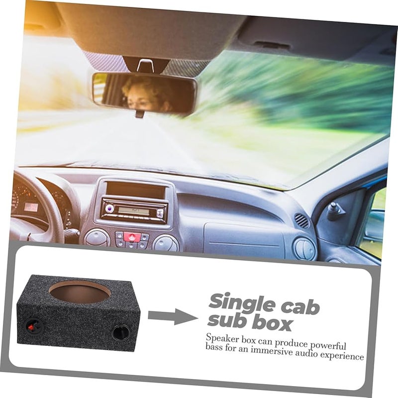 صندوق ساب ووفر للسيارة مقاس 12 بوصة، علبة مغلقة، استبدال DIY لنظام صوت السيارة - Image 5