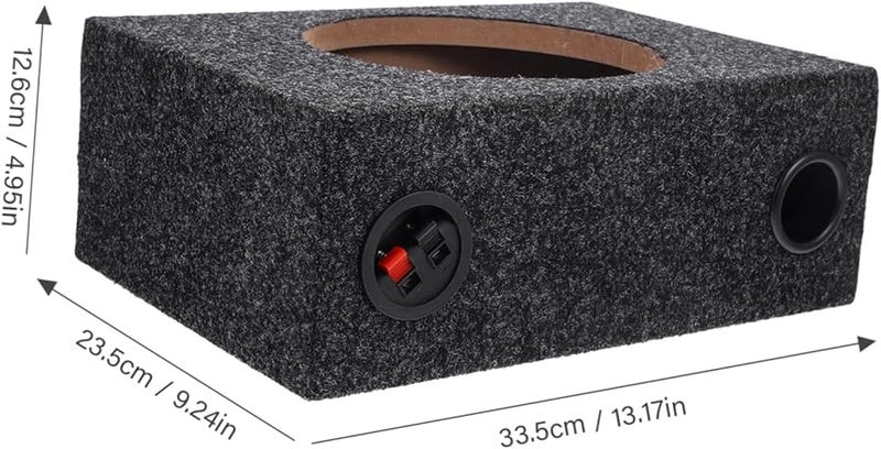 صندوق ساب ووفر للسيارة مقاس 12 بوصة، علبة مغلقة، استبدال DIY لنظام صوت السيارة - Image 3