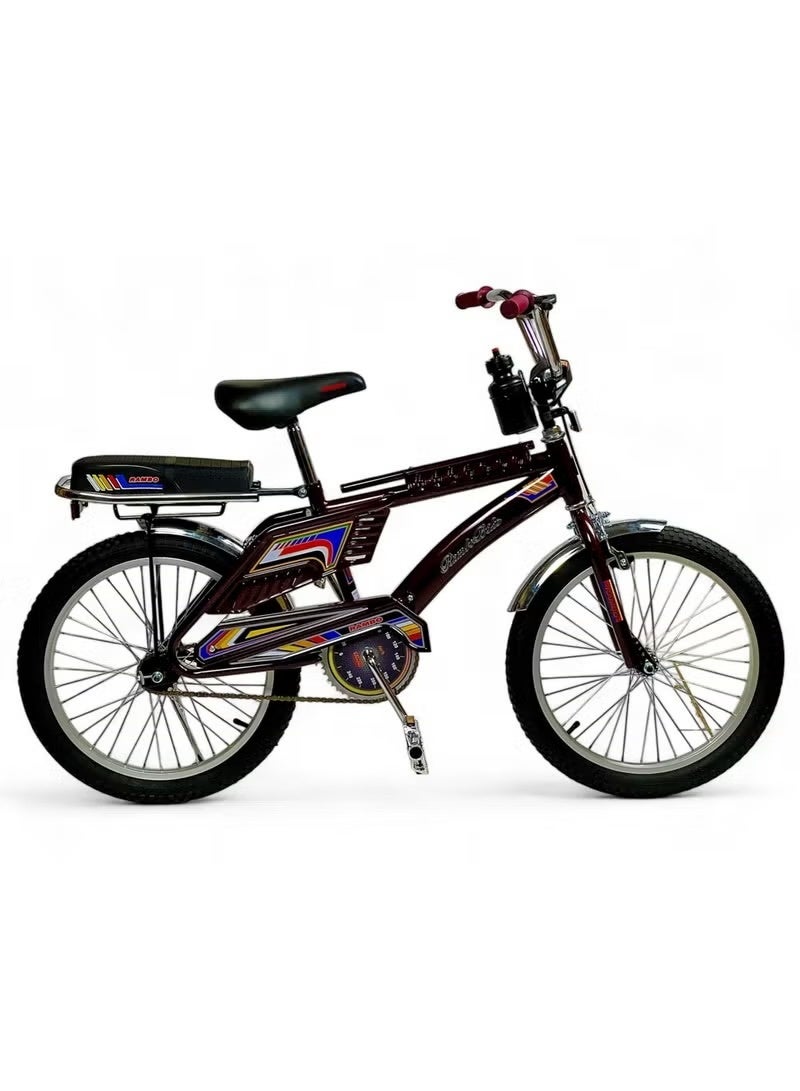 رامبو دراجة أطفال رامبو فري ستايل بمقعدين – مقاس 20 بوصة | تصميم إندونيسي | مقعد قابل للتعديل | إطارات هوائية | فرامل أمامية وخلفية | مناسبة لعمر 8 سنوات فأكثر - Image 3