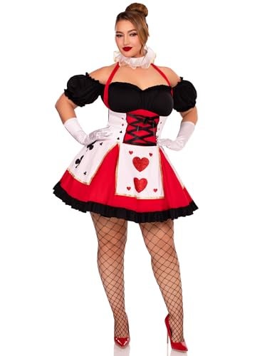 Leg Avenue womens Adult Sized Costumes, Red/Black, Medium Large US - Image 2