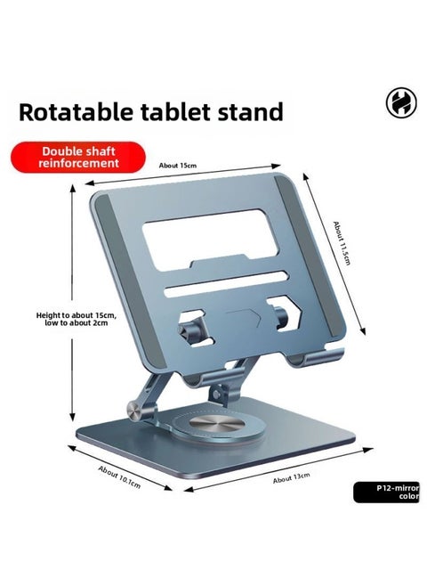 360 Rotatable Tablet Stand Support Frame For Painting Online Classes Specialized For Pubg Ipad Desktop Holder-Color:P12 [color] 360-degree Rotating Bracket-Applicable Dimensions:Use Of Equipment Within 12.9 Inches