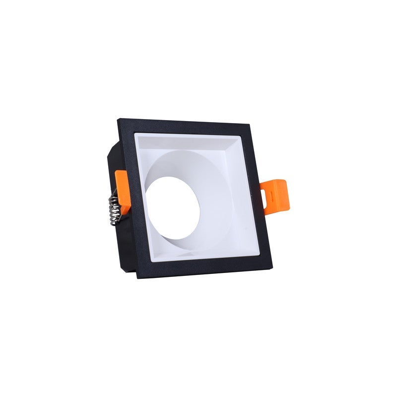 Jana Light Empty fixed spotlight, 1 eye, square plastic, black and white, Jana Light LT-231 quantity10 - Image 2