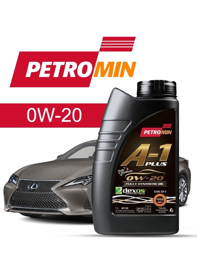 Engine Oil – For Lexus RC V8 2024 - 2014، 9 Liter، viscosity 0w20 Petromin - With Engine Oil Filter - 2014 2015 2016 2017 2018 2019 2020 2021 2022 2023 2024