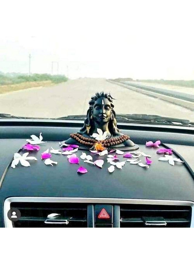 Rhymestore Rhymestore Adiyogi Statue for Car Accessories Dash Board, Pooja & Gift,Decore Items for Home & Office, Made in India (Adiyogi) - Image 5