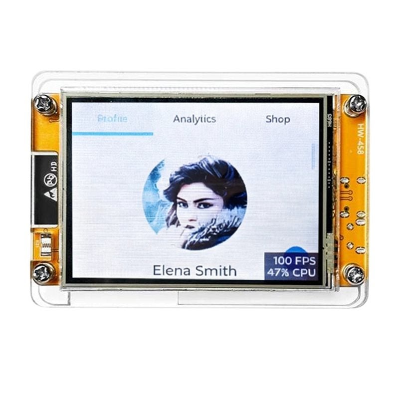 لوحة تطوير الشاشة NM-CYD-C5 مزودة بشاشة لمس TFT LCD مقاس 2.8 بوصة مع وحدة ESP32-C5 وشاشة LCD بدقة 320 × 240 - Image 1
