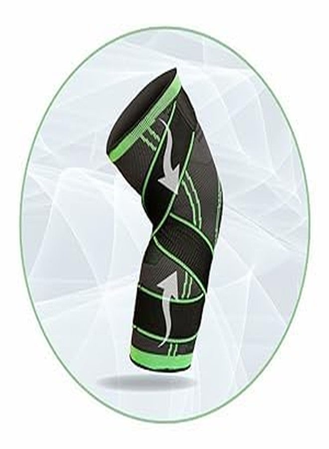 Dyna Pro Knee Cap with Adjustable Compression Straps | Support for Pain Relief, Injury Recovery & Prevention | Ideal for Gym, Running, Sports & CrossFit | Meniscus Tear, ACL, PCL & Arthritis Support | Unisex | Size: Large (Pack of 2) - Image 5