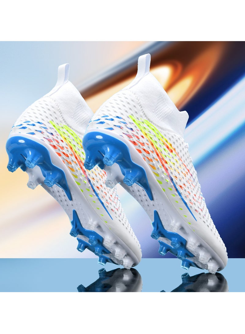SKT Shiketro Men's soccer cleats for outdoor indoor professional youth boys soccer cleats unisex soccer cleats. - Image 5